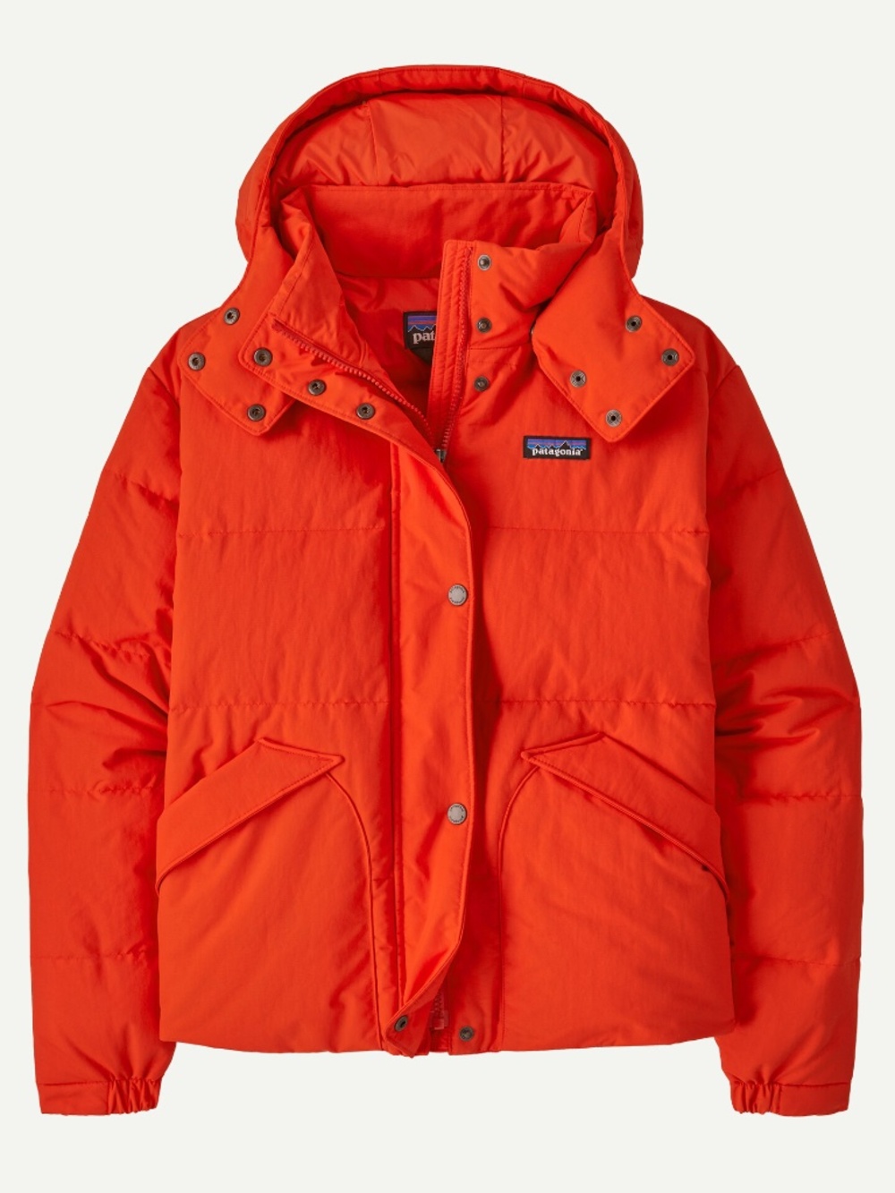 Patagonia Downdrift Jacket Insulated Down Puffer Jacket in Sizzle Red Women’s XL